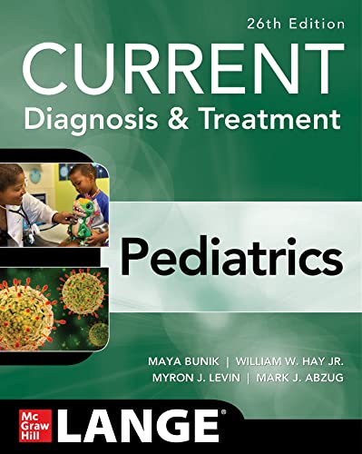 CURRENT Diagnosis & Treatment Pediatrics eBook cover