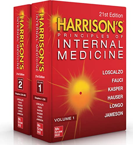 Harrison's Principles of Internal Medicine, Twenty-First Edition (Vol.1 & Vol.2) eBook cover