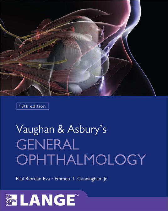 Vaughan & Asbury’s General Ophthalmology 18 edition eBook cover