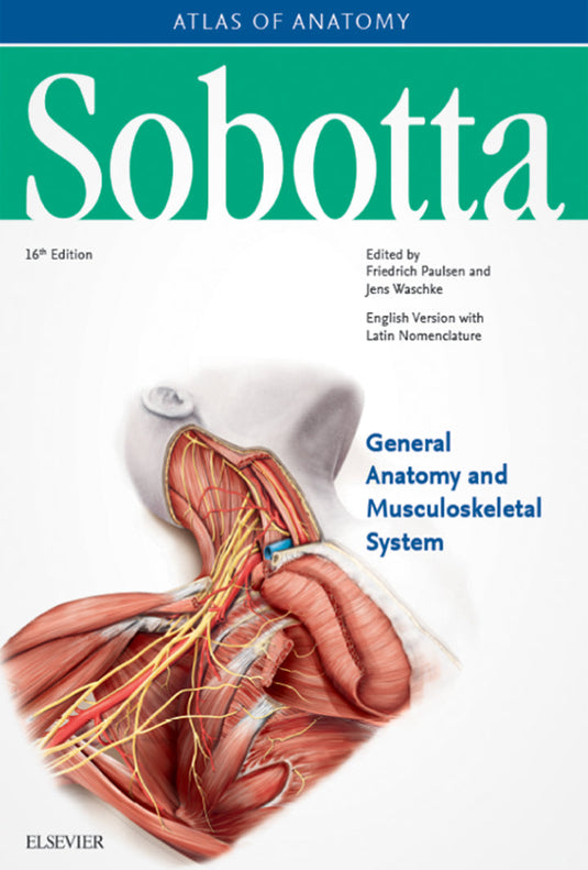 Sobotta Atlas of Anatomy, Vol.1, 16th ed., English/Latin eBook cover