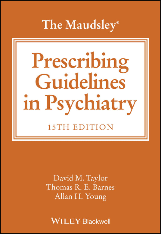 The Maudsley Prescribing Guidelines in Psychiatry eBook cover