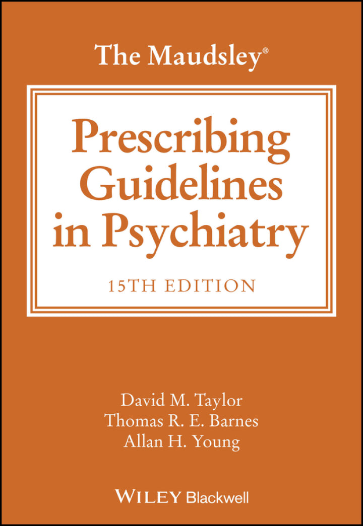 The Maudsley Prescribing Guidelines in Psychiatry eBook cover